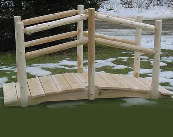 8′ Arched Bridge with Double Rail